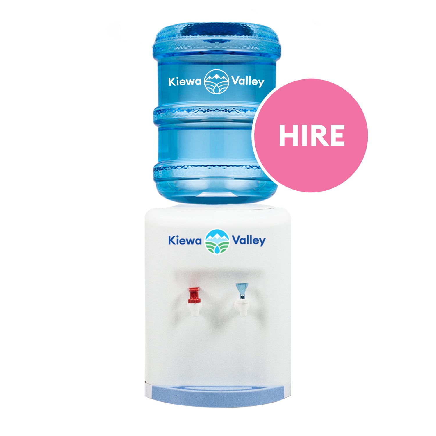 Benchtop Water Cooler (+ 3 free 15L bottles) - Annual Hire