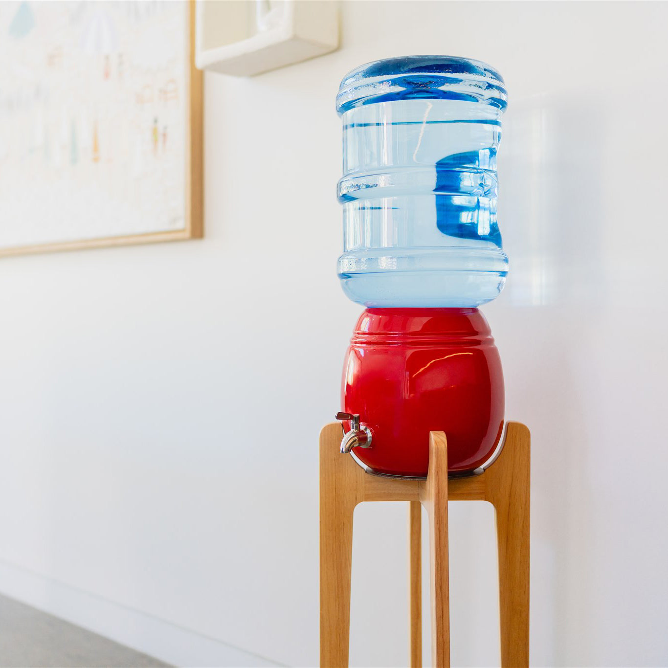 Premium Ceramic Dispenser – “Wonder Well - Sara” (Dispenser + 4 x 15L bottles)