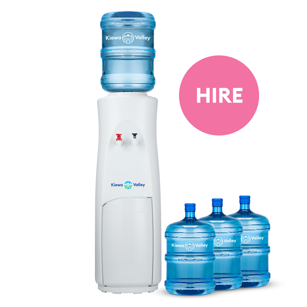 Water Cooler (+ 4 free 15L bottles) - Annual Hire