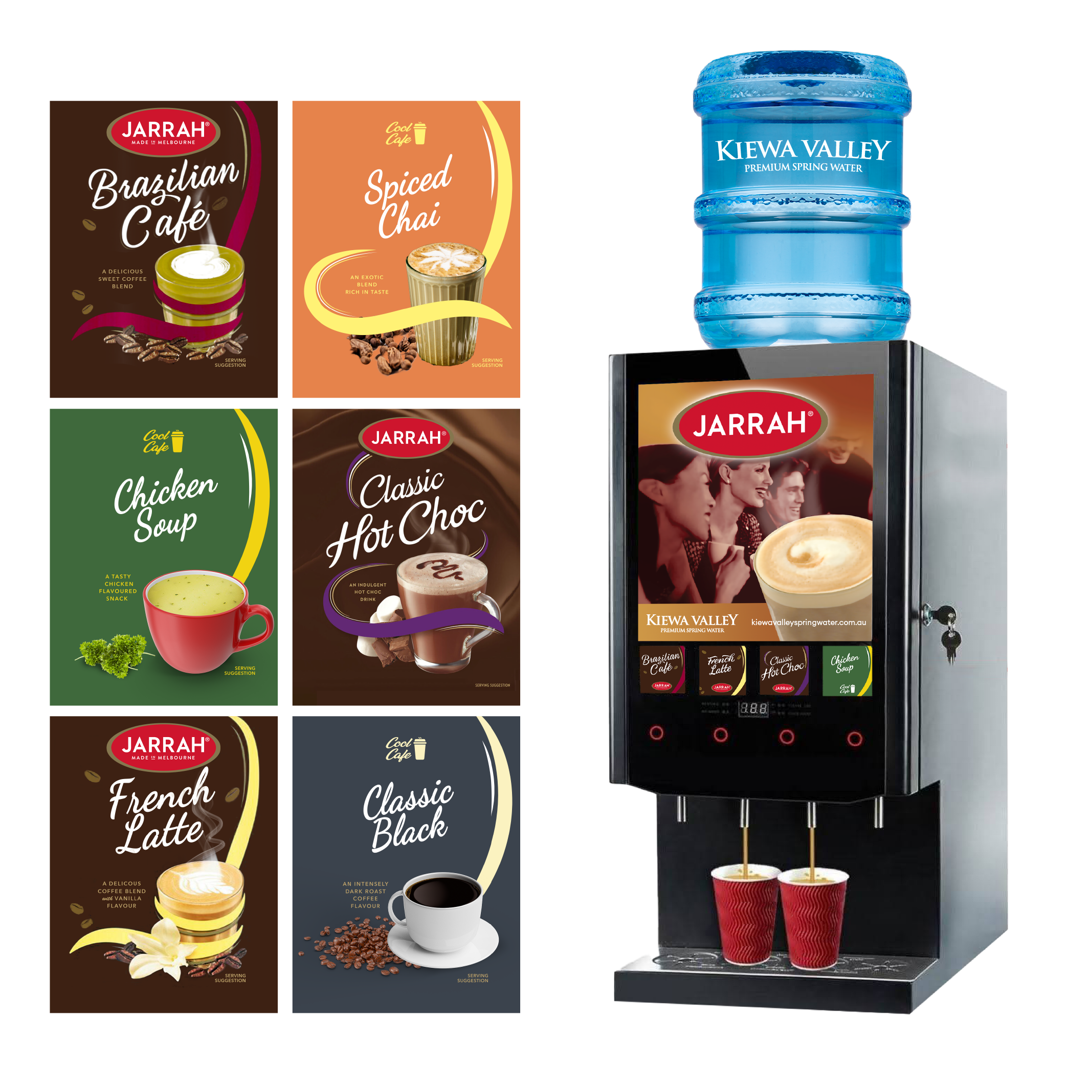 Coffee Machine Annual Hire Kiewa Valley Spring Water