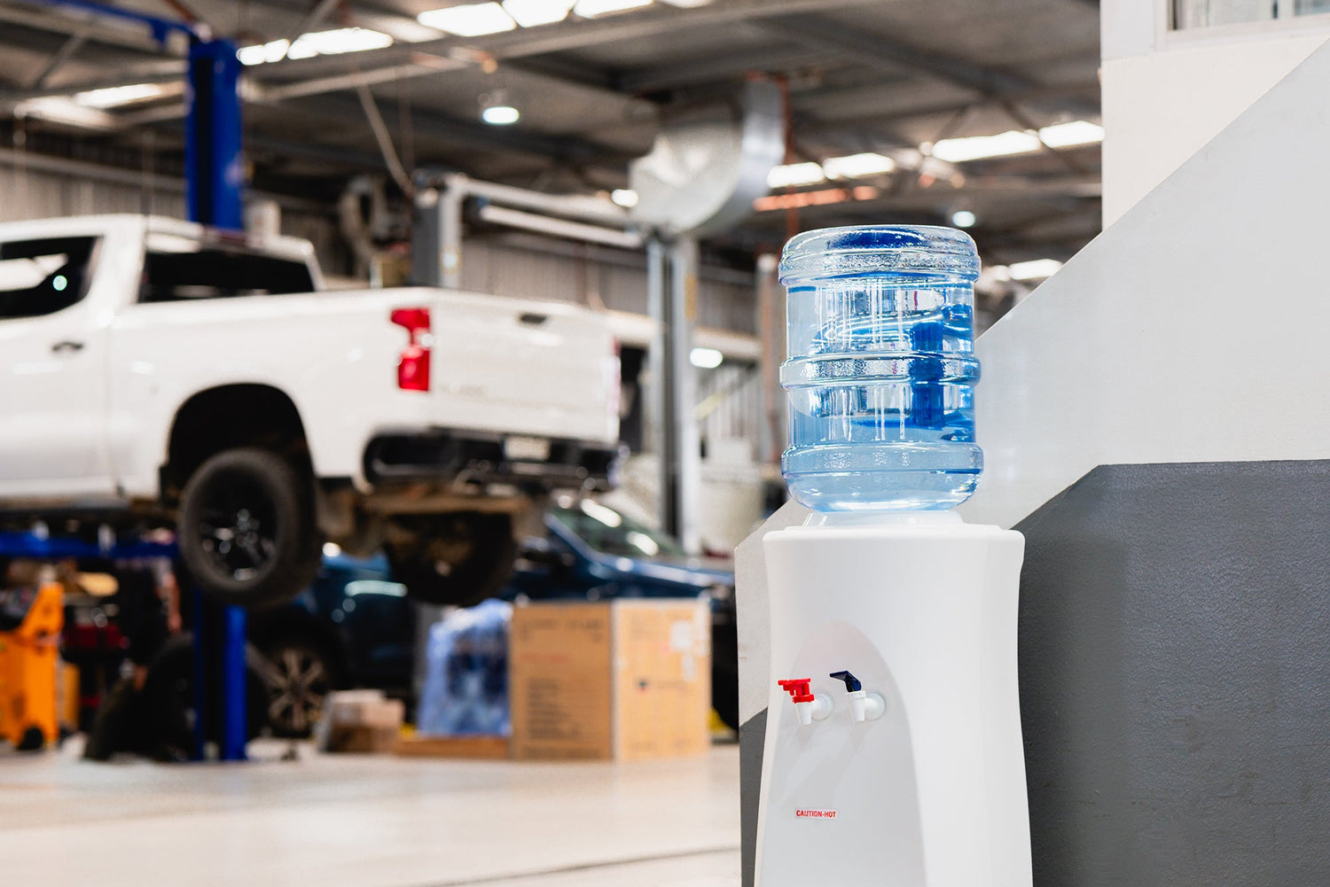 Water coolers for workshops