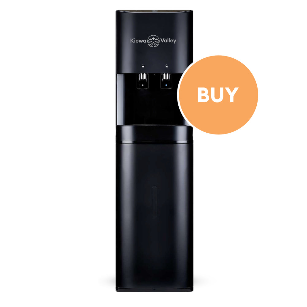 Premium Water Cooler (Black) - Bottom Loaded - Purchase Outright