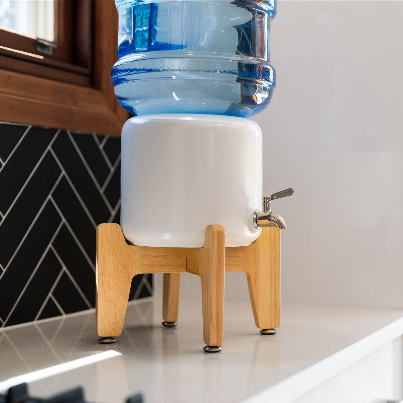 Premium Ceramic Dispenser – “Wonder Well - Lily” – Kiewa Valley Spring ...