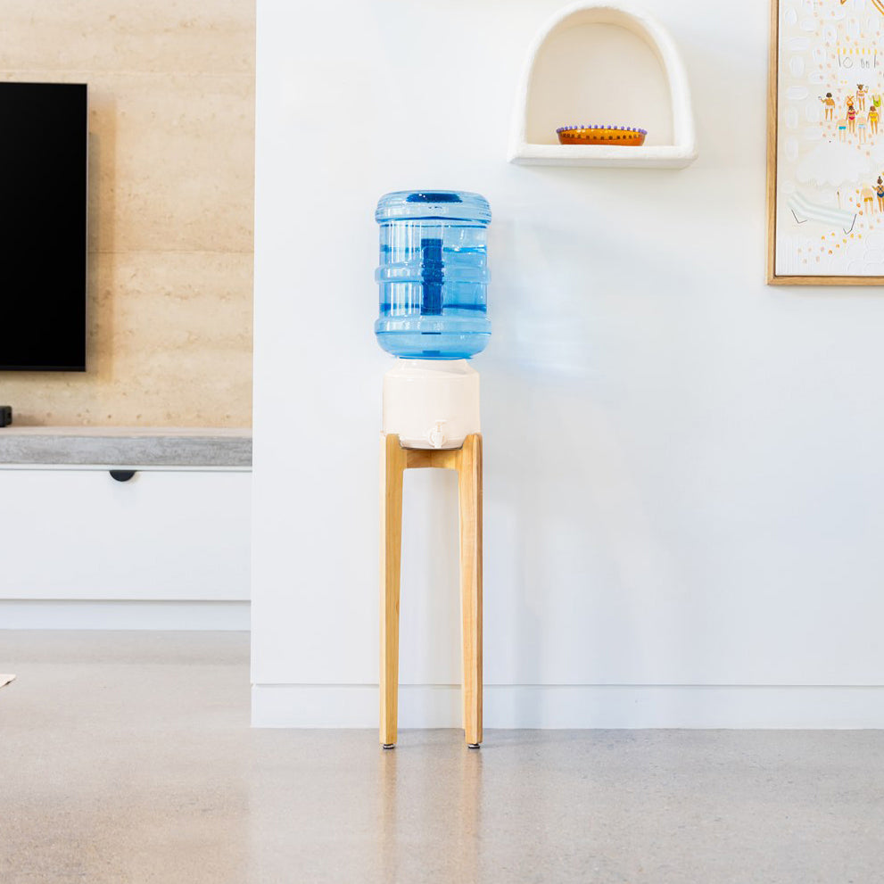 White Ceramic Dispenser