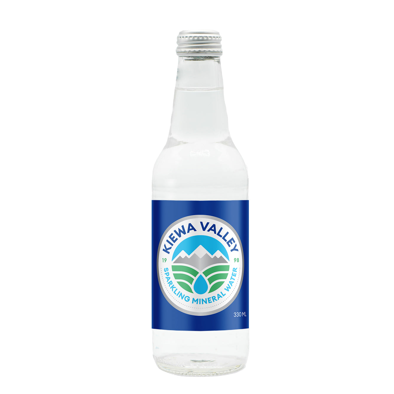 Kiewa Valley Sparkling Mineral Water (24 x 330ml)