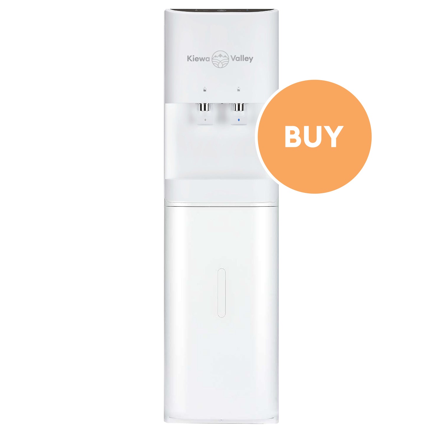 Premium Water Cooler (White) - Bottom Loaded - Purchase Outright