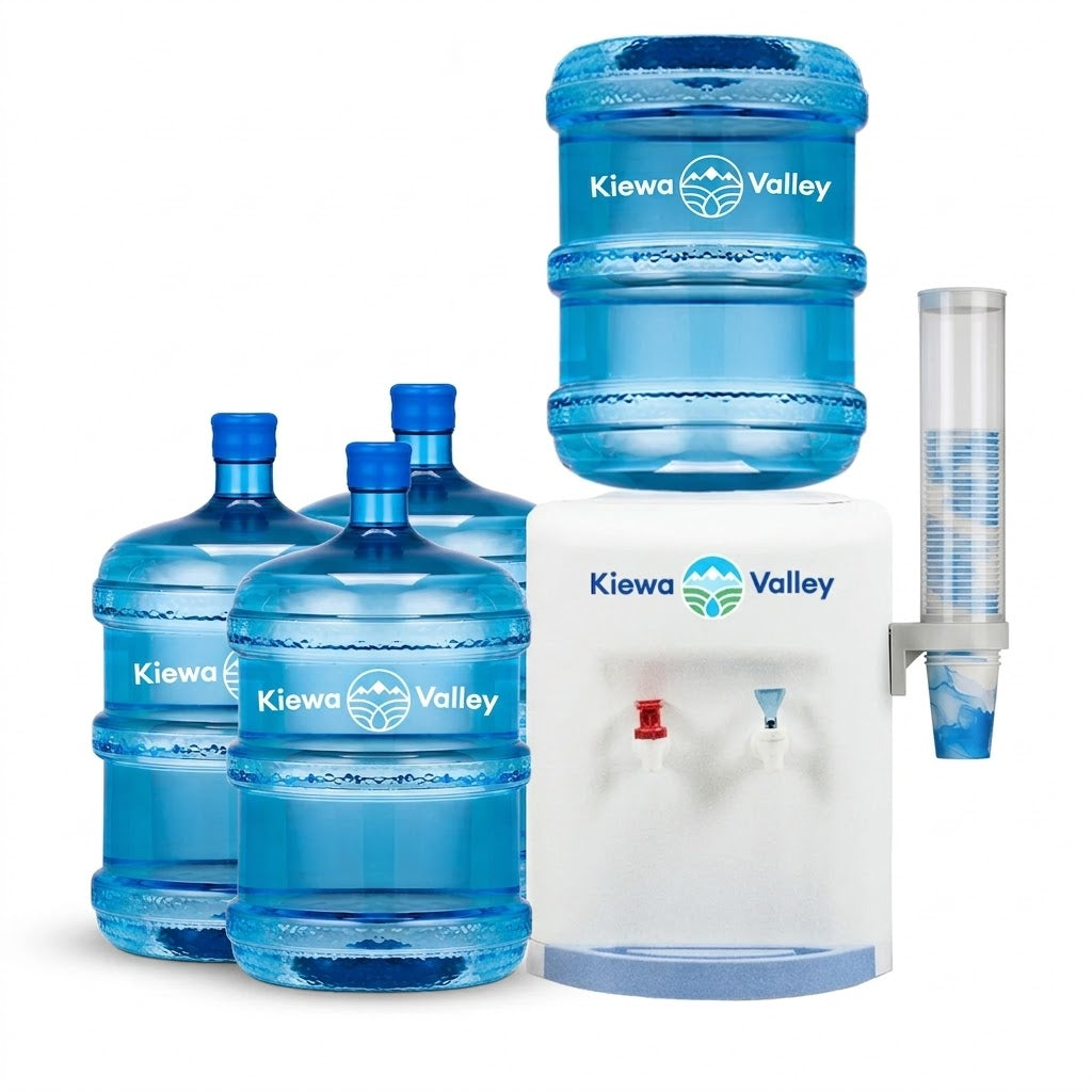 Benchtop Water Cooler (+ 4 free 15L bottles) - Annual Hire
