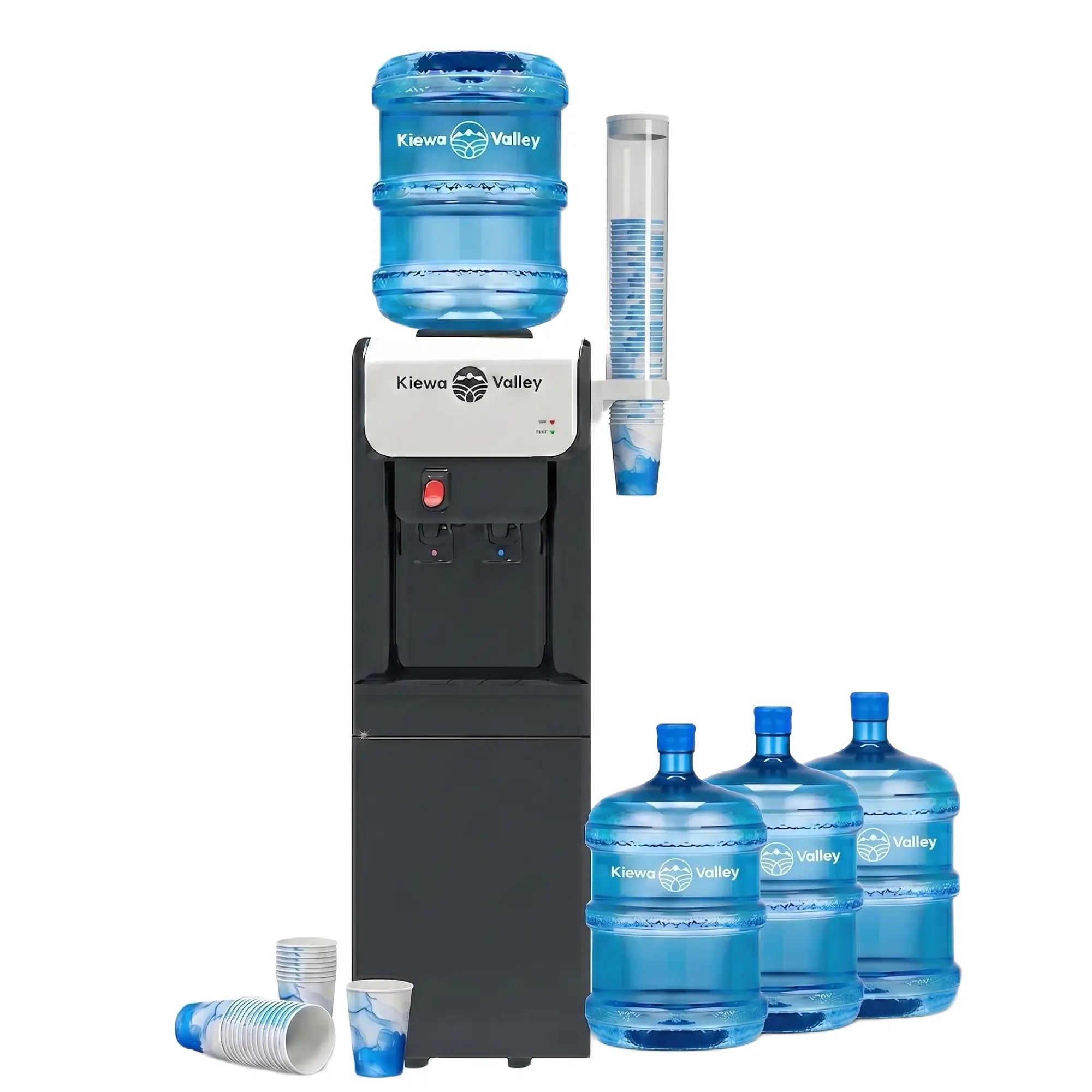 Contemporary Water Cooler (+ 4 free 15L bottles) - Annual Hire